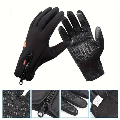 “Tired of freezing fingers every time you grab your phone? These thermal gloves keep your hands toasty, dry, and phone-ready — no more numb scrolling or cold steering wheels.