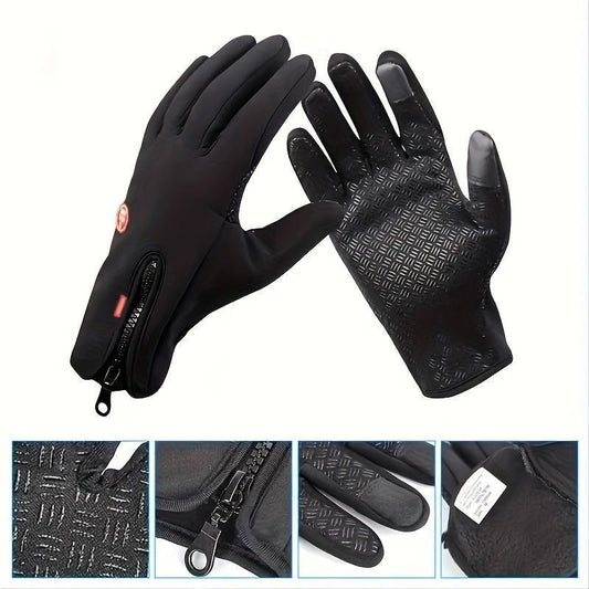 “Tired of freezing fingers every time you grab your phone? These thermal gloves keep your hands toasty, dry, and phone-ready — no more numb scrolling or cold steering wheels.